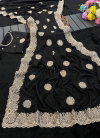 KT 2018 Georgette With Emberodery Work Saree Wholesalers In Delhi